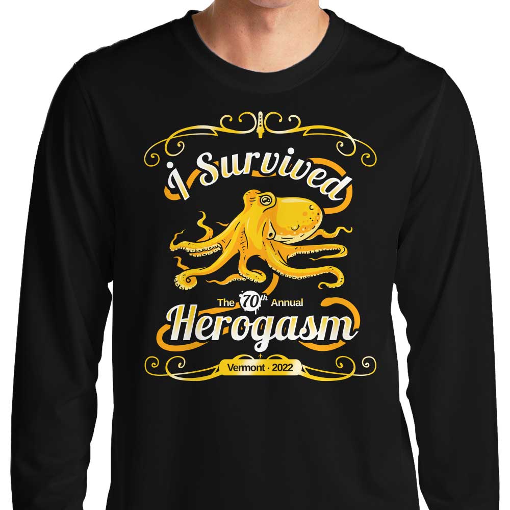 I Survived the Hero Gathering - Adult & Kids T-Shirts, Sweatshirts & Hoodies apparel design preview 1