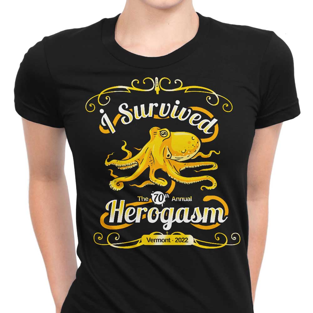 I Survived the Hero Gathering Women's Apparel - Adult & Kids T-Shirts, Sweatshirts & Hoodies apparel design preview 1