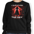 I Survived the Hex - Adult & Kids T-Shirts, Sweatshirts & Hoodies apparel design preview 1