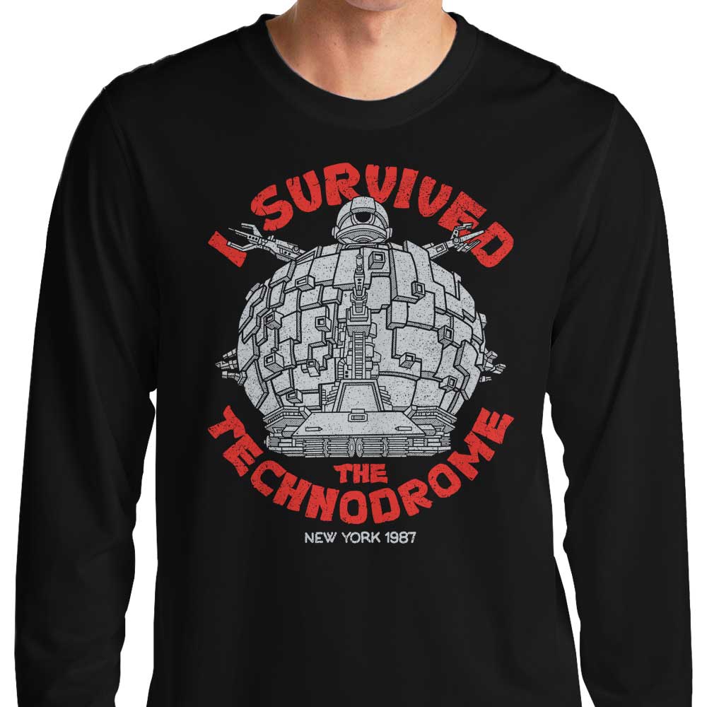 I Survived the Technodrome - Adult & Kids T-Shirts, Sweatshirts & Hoodies apparel design preview 1