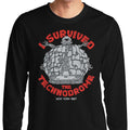 I Survived the Technodrome - Adult & Kids T-Shirts, Sweatshirts & Hoodies apparel design preview 1