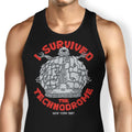 I Survived the Technodrome Tank Top - Adult & Kids T-Shirts, Sweatshirts & Hoodies apparel design preview 1