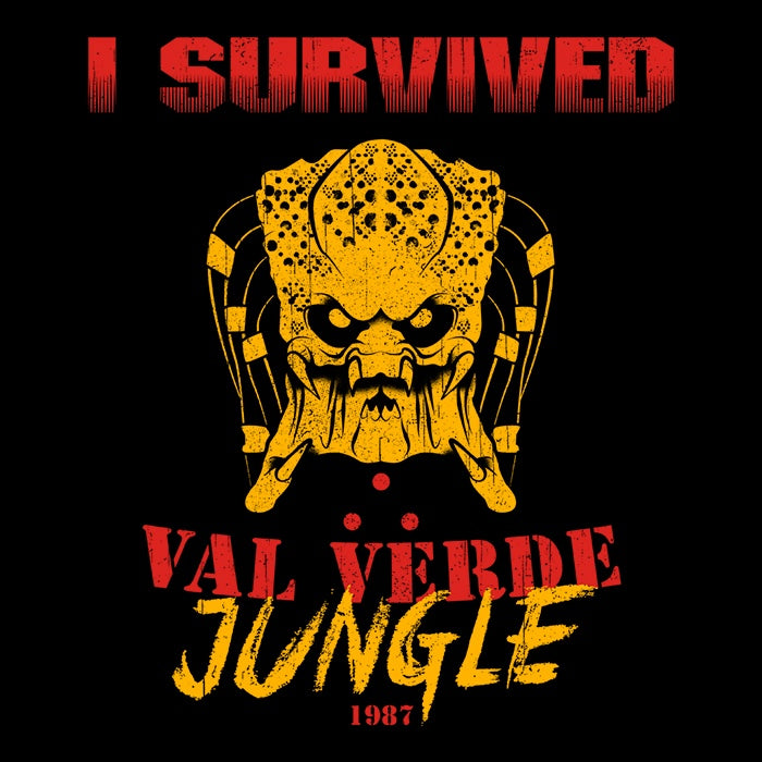 I Survived Val Verde Jungle Tank Top - Adult & Kids T-Shirts, Sweatshirts & Hoodies apparel design preview 2