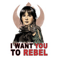 I Want You to Rebel Coasters - Adult & Kids T-Shirts, Sweatshirts & Hoodies apparel design preview 1