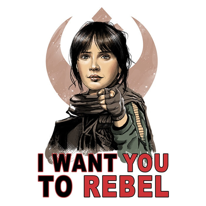 I Want You to Rebel Coasters - Adult & Kids T-Shirts, Sweatshirts & Hoodies apparel design preview 1