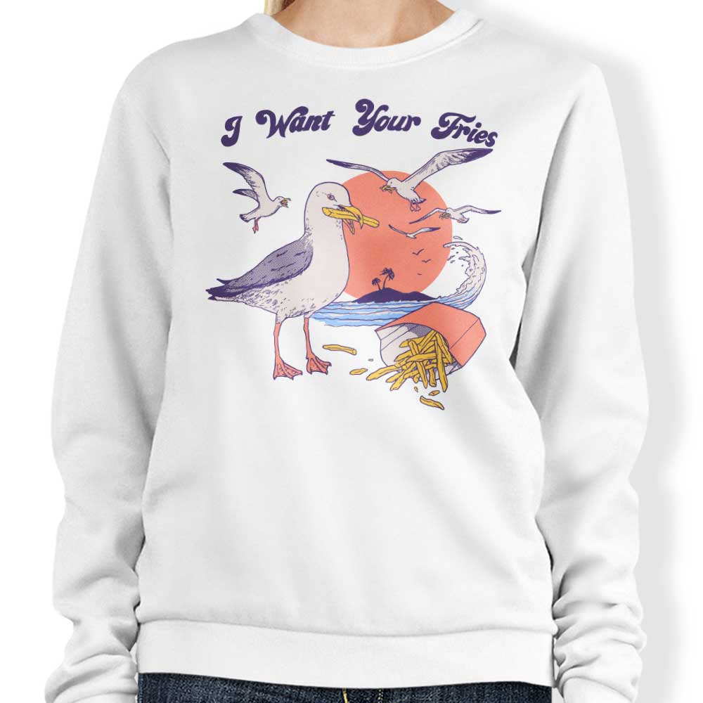 I Want Your Fries - Adult & Kids T-Shirts, Sweatshirts & Hoodies apparel design preview 1