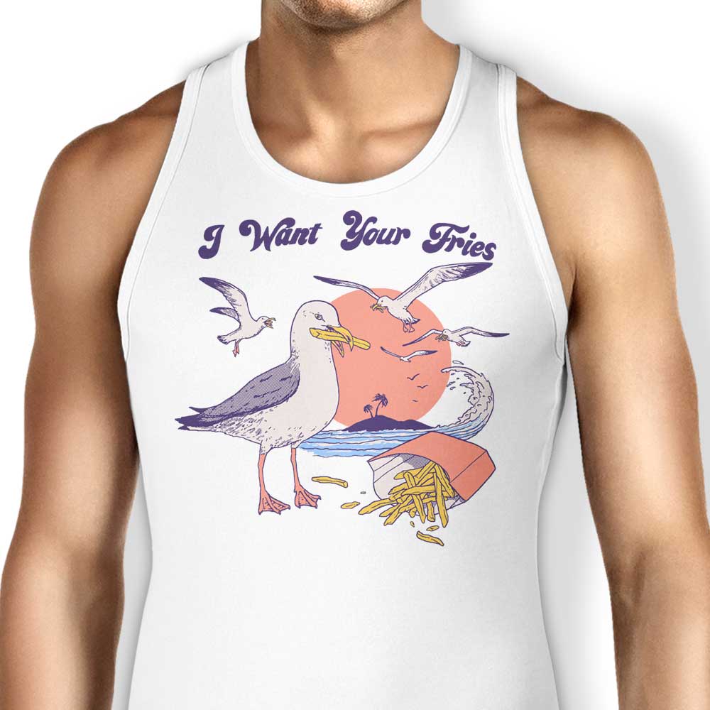 I Want Your Fries Tank Top - Adult & Kids T-Shirts, Sweatshirts & Hoodies apparel design preview 1