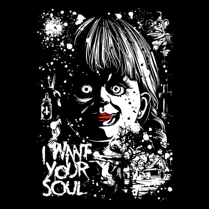 I Want Your Soul Men's Apparel - Adult & Kids T-Shirts, Sweatshirts & Hoodies apparel design preview 2