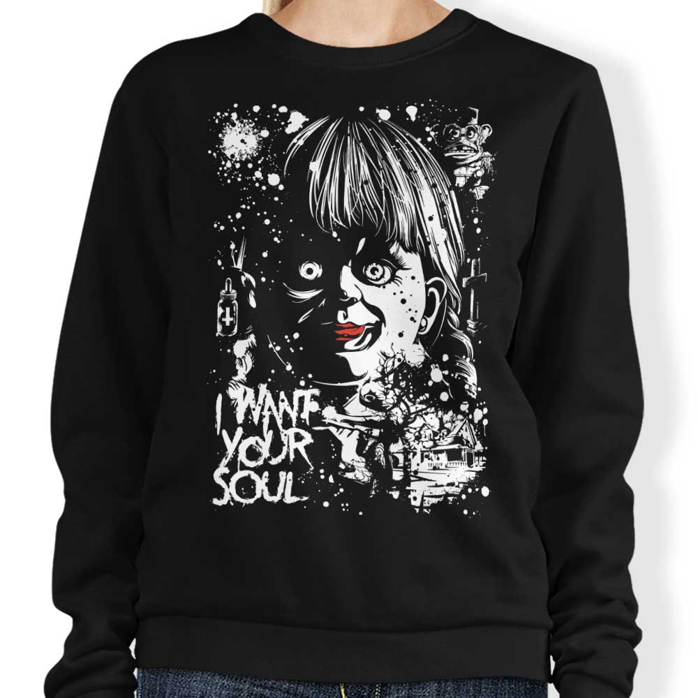 I Want Your Soul - Adult & Kids T-Shirts, Sweatshirts & Hoodies apparel design preview 1