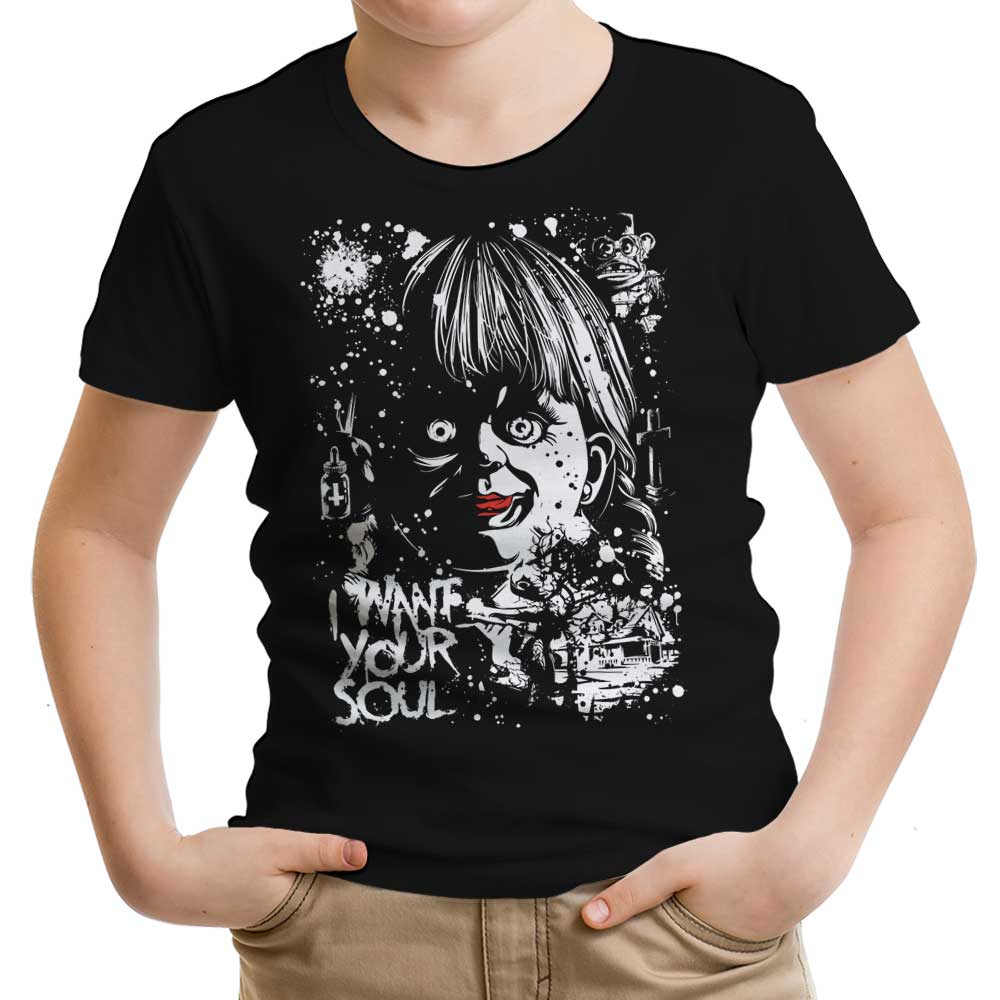 I Want Your Soul Youth Apparel - Adult & Kids T-Shirts, Sweatshirts & Hoodies apparel design preview 1