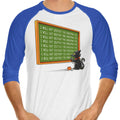 I Will Not Destroy 3/4 Sleeve Raglan - Adult & Kids T-Shirts, Sweatshirts & Hoodies apparel design preview 1