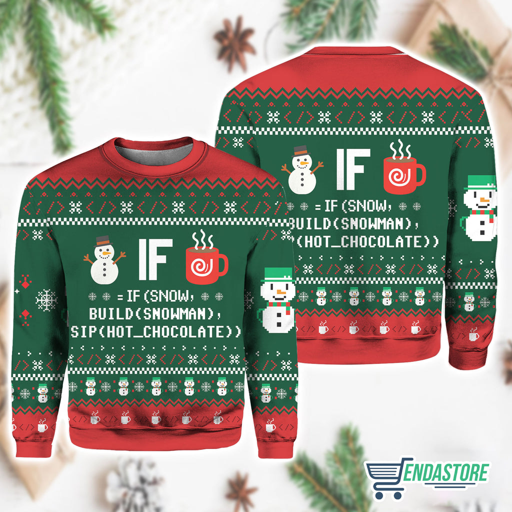 IF Code Ugly Christmas Sweater product image