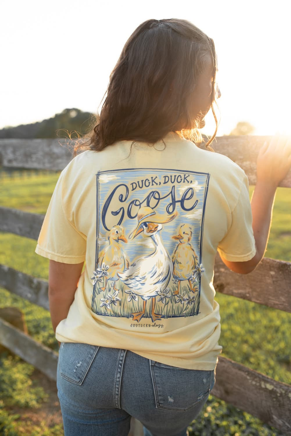 Southernology Duck, Goose Comfort Colors - Adult & Kids T-Shirts, Sweatshirts & Hoodies apparel design preview 1
