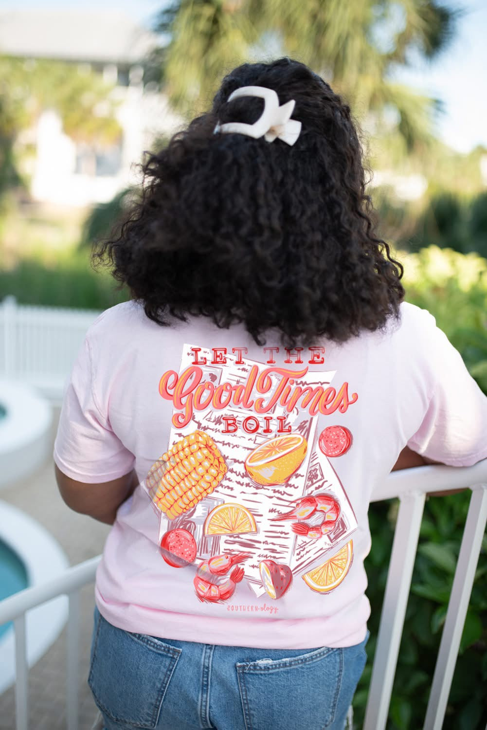 Southernology Good Times Boil Comfort Colors - Adult & Kids T-Shirts, Sweatshirts & Hoodies apparel design preview 1