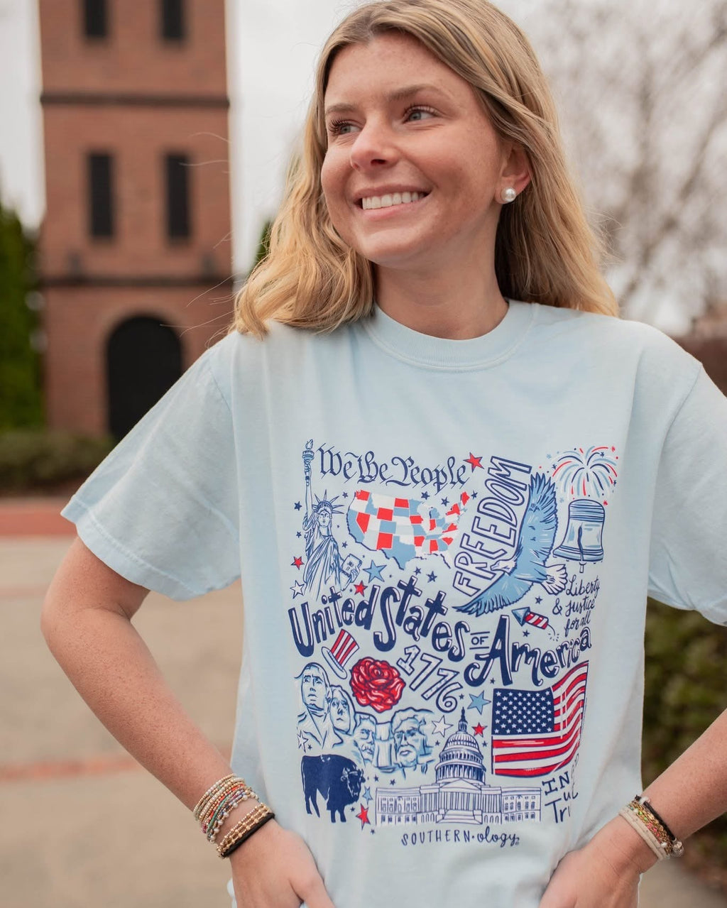 Southernology USA Icons Comfort Colors - Adult & Kids T-Shirts, Sweatshirts & Hoodies apparel design preview 1