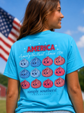 Simply Southern USA 1776 Squishy Dumpling Lagoon - Adult & Kids T-Shirts, Sweatshirts & Hoodies apparel design preview 1