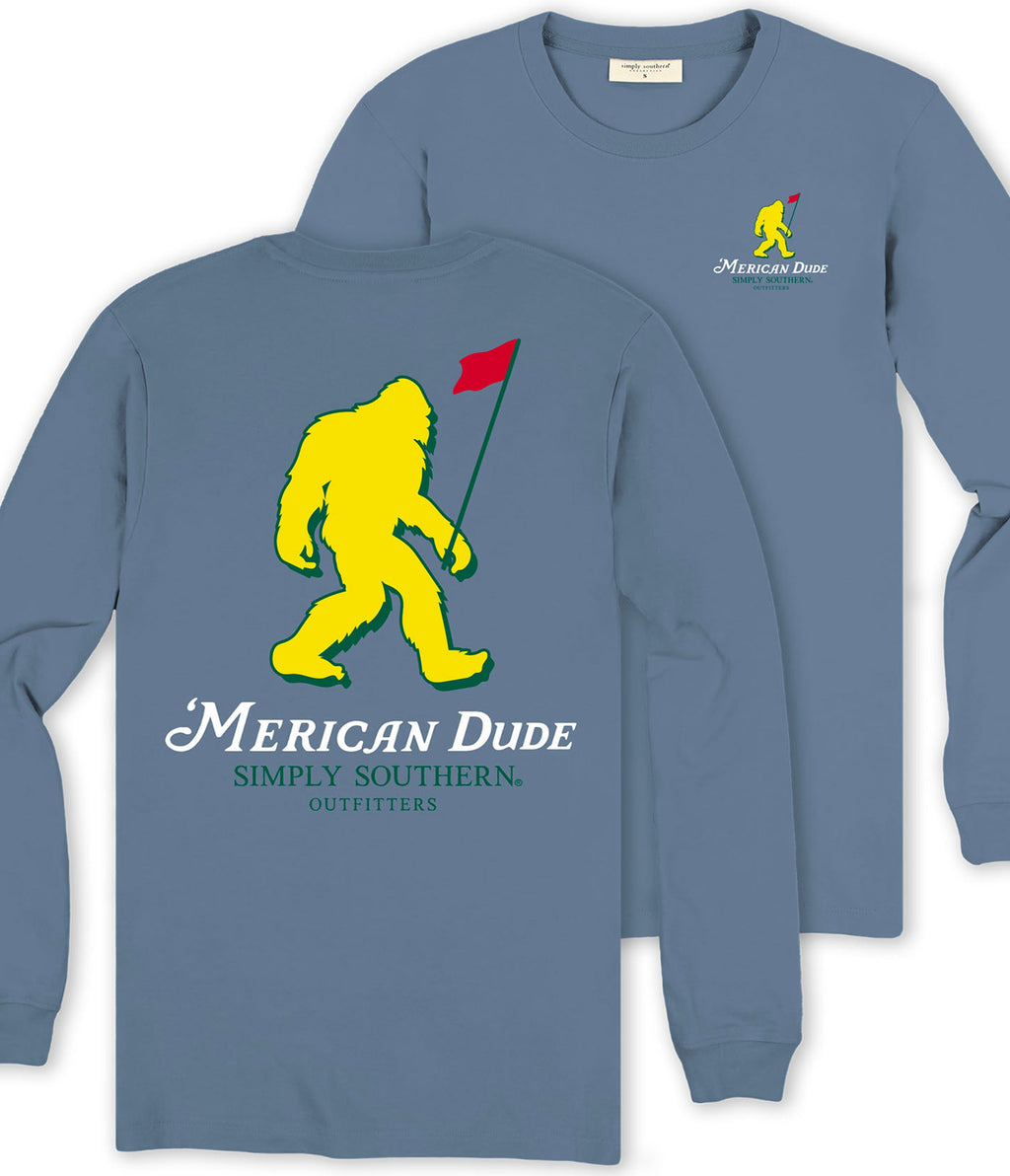 Simply Southern Sasquatch Golf - Adult & Kids T-Shirts, Sweatshirts & Hoodies apparel design preview 2