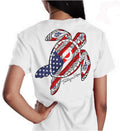 Southern Attitude Tortuga Moon USA Turtle Comfort - Adult & Kids T-Shirts, Sweatshirts & Hoodies apparel design preview 1