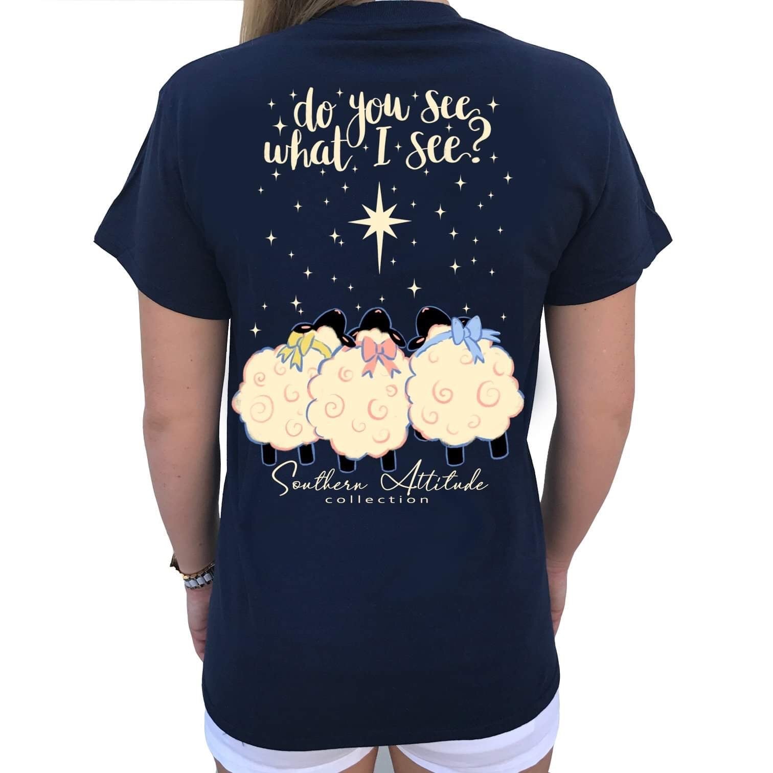 Southern Attitude Preppy Do You See Holiday - Adult & Kids T-Shirts, Sweatshirts & Hoodies apparel design preview 1