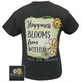 Girlie Girl Originals Preppy Happiness Blooms From - Adult & Kids T-Shirts, Sweatshirts & Hoodies apparel design preview 1