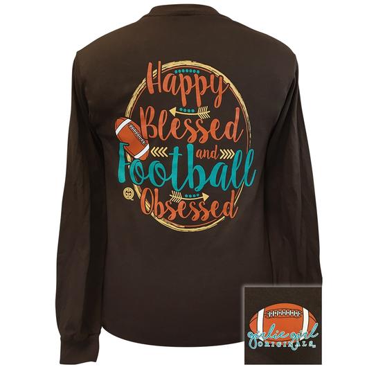 Girlie Girl Originals Football Obsessed Fall - Adult & Kids T-Shirts, Sweatshirts & Hoodies apparel design preview 2