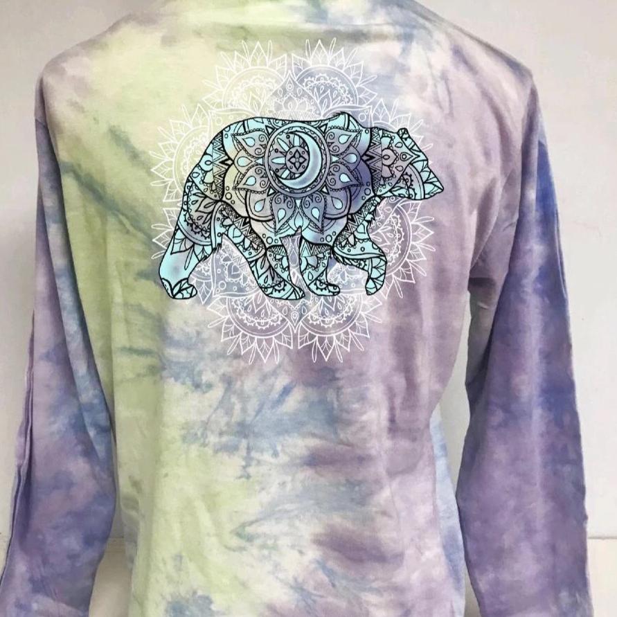 SALE Southern Attitude Tortuga Moon Mandala Mama Bear - Adult & Kids T-Shirts, Sweatshirts & Hoodies apparel design preview 1