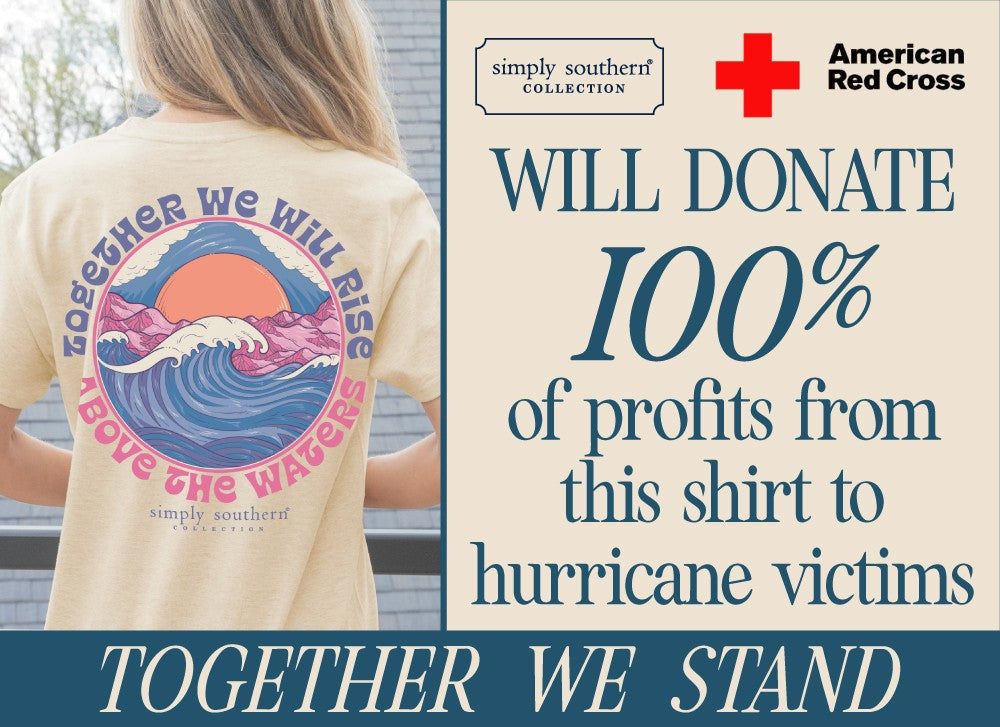 Simply Southern Rise Above The Waters - Adult & Kids T-Shirts, Sweatshirts & Hoodies apparel design preview 2
