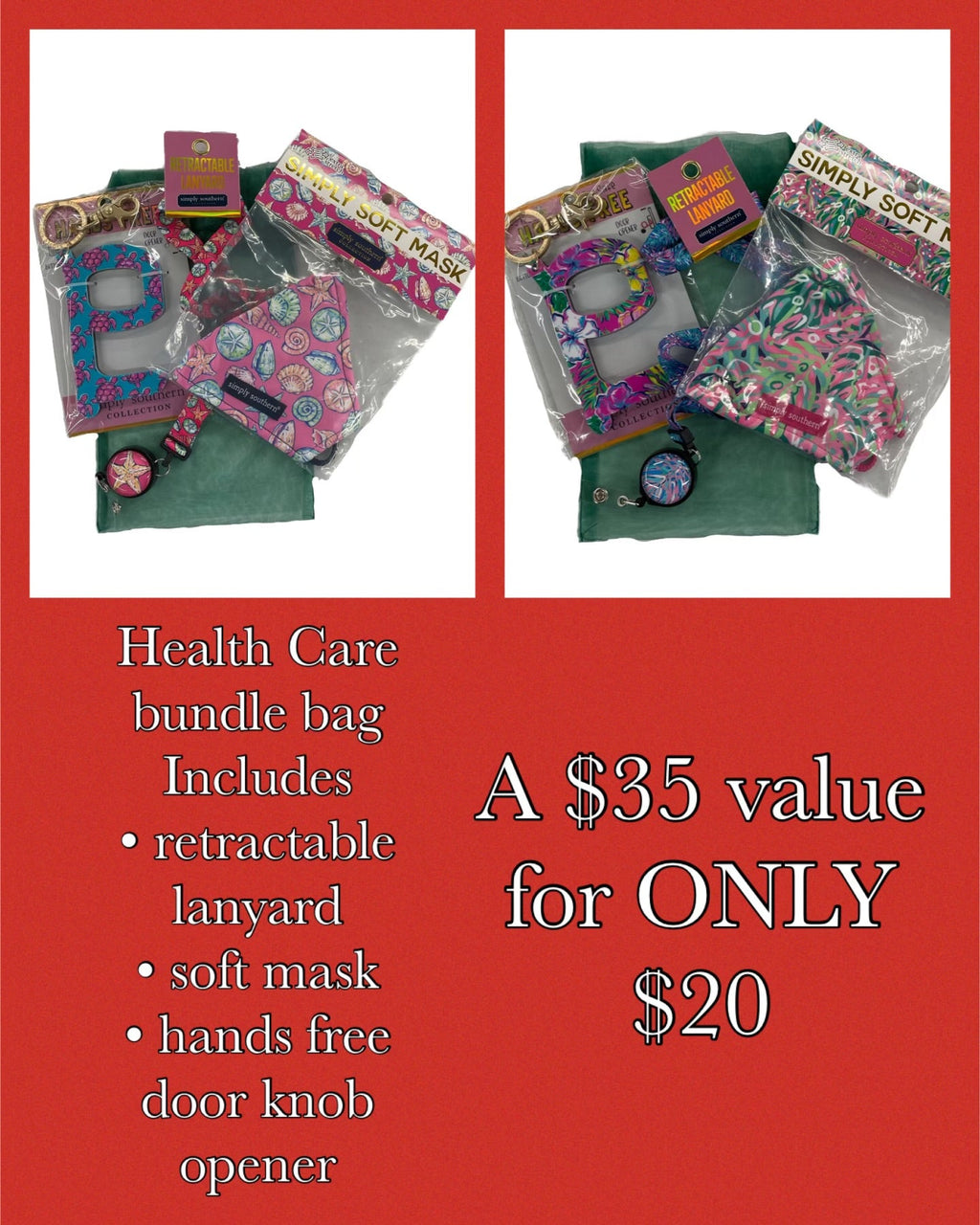 Simply Cute Healthcare Bundle Gift Bag - Adult & Kids T-Shirts, Sweatshirts & Hoodies apparel design preview 2