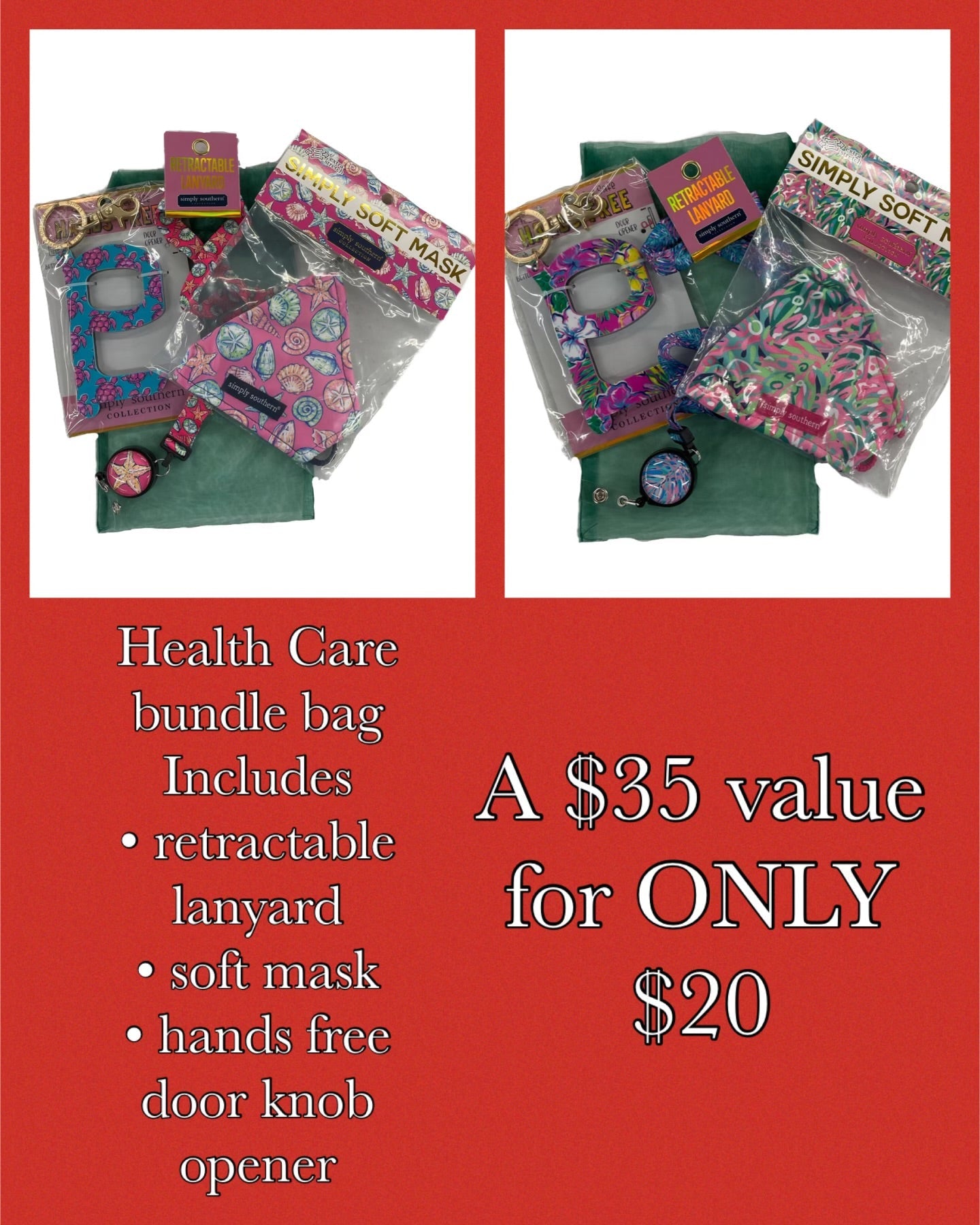 Simply Cute Healthcare Bundle Gift Bag - Adult & Kids T-Shirts, Sweatshirts & Hoodies apparel design preview 2