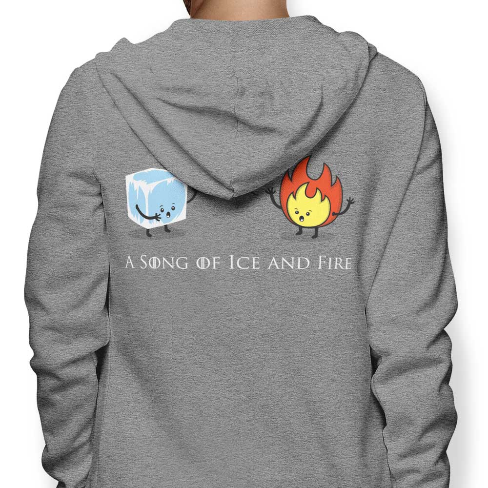 Ice and Fire Duet - Adult & Kids T-Shirts, Sweatshirts & Hoodies apparel design preview 1