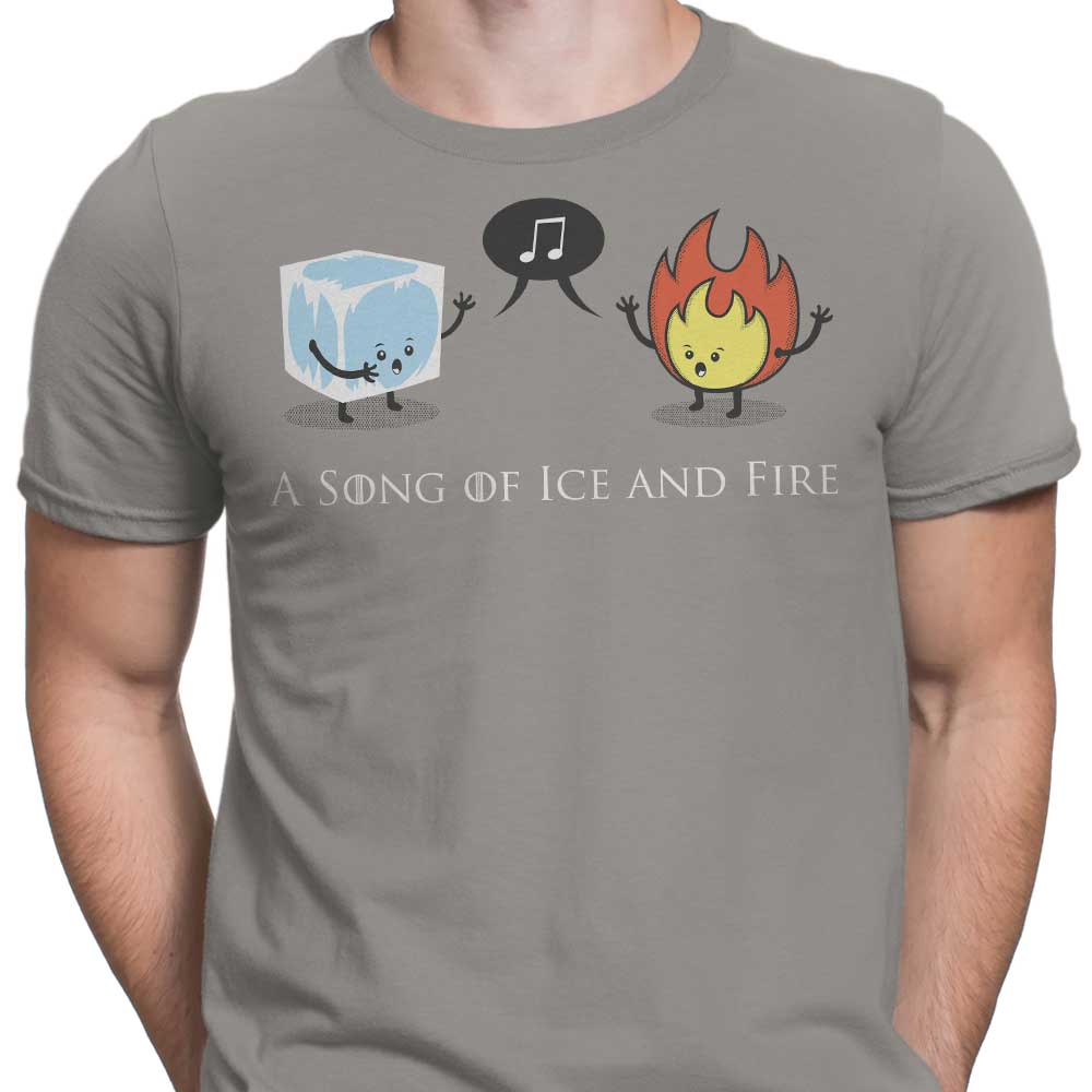Ice and Fire Duet Men's Apparel - Adult & Kids T-Shirts, Sweatshirts & Hoodies apparel design preview 2