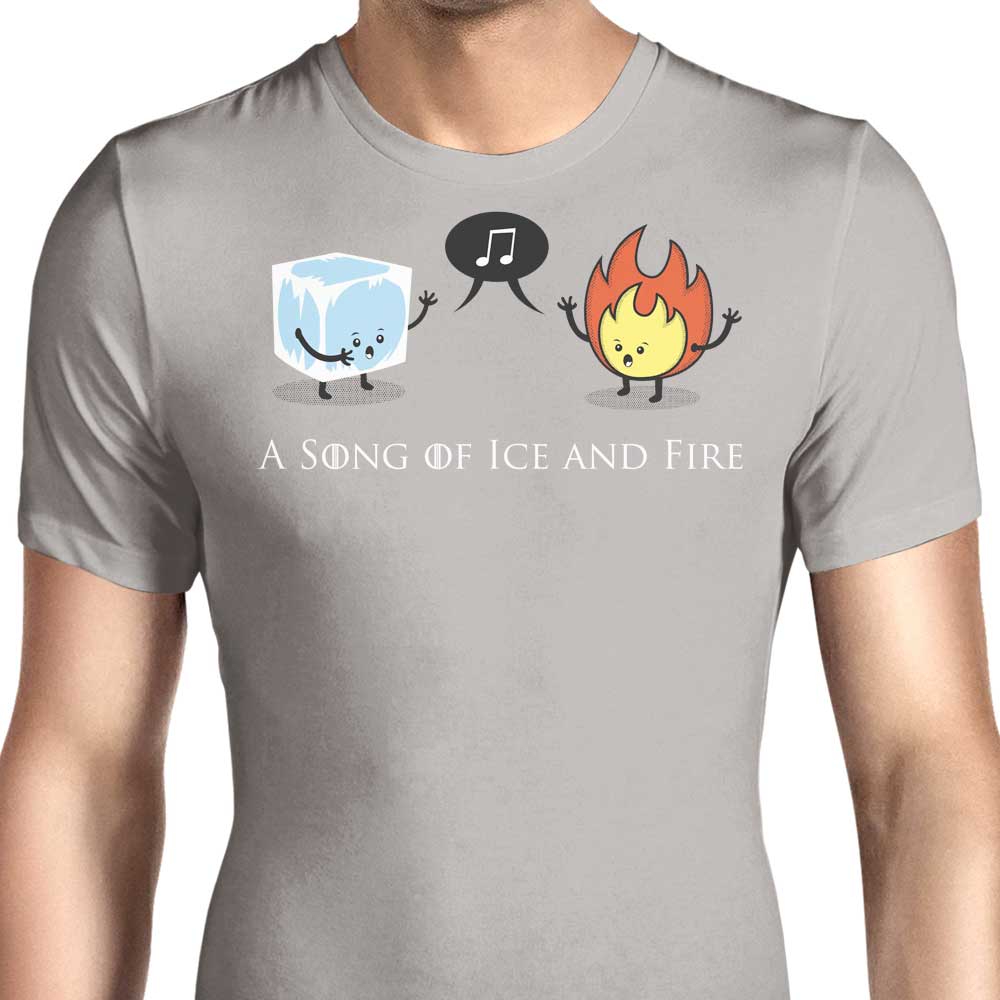 Ice and Fire Duet Men's Apparel - Adult & Kids T-Shirts, Sweatshirts & Hoodies apparel design preview 1
