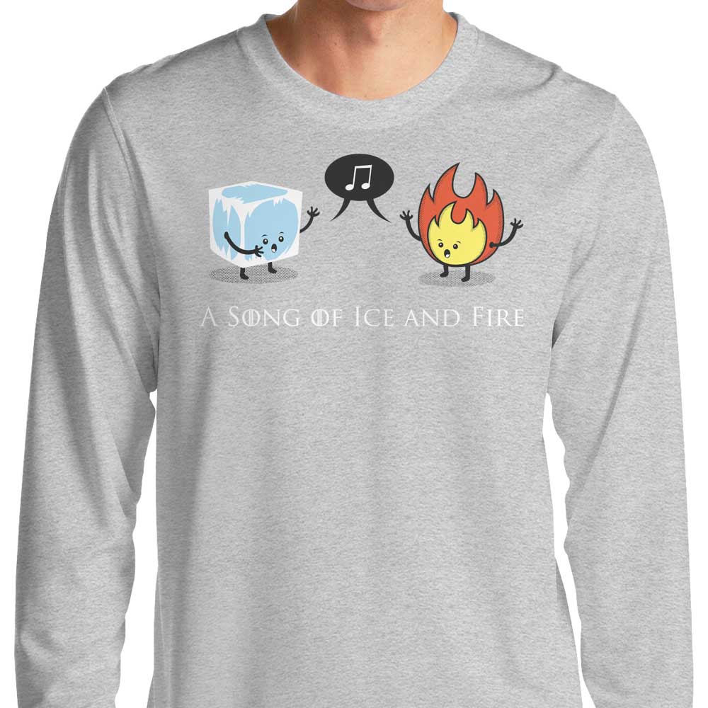 Ice and Fire Duet - Adult & Kids T-Shirts, Sweatshirts & Hoodies apparel design preview 1