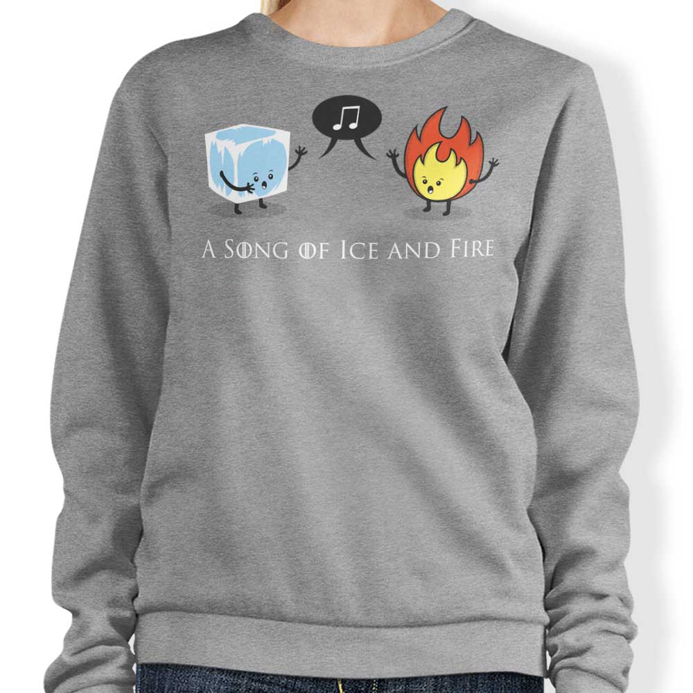 Ice and Fire Duet - Adult & Kids T-Shirts, Sweatshirts & Hoodies apparel design preview 1