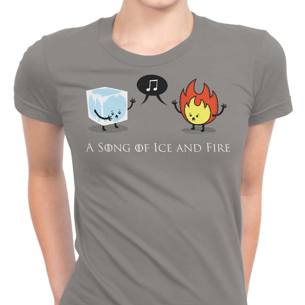 Ice and Fire Duet Women's Apparel - Adult & Kids T-Shirts, Sweatshirts & Hoodies apparel design preview 1