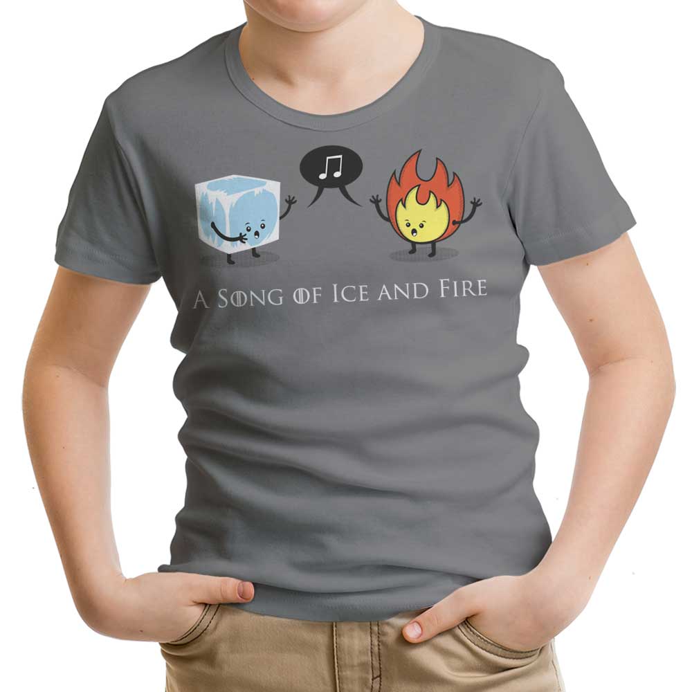 Ice and Fire Duet Youth Apparel - Adult & Kids T-Shirts, Sweatshirts & Hoodies apparel design preview 1