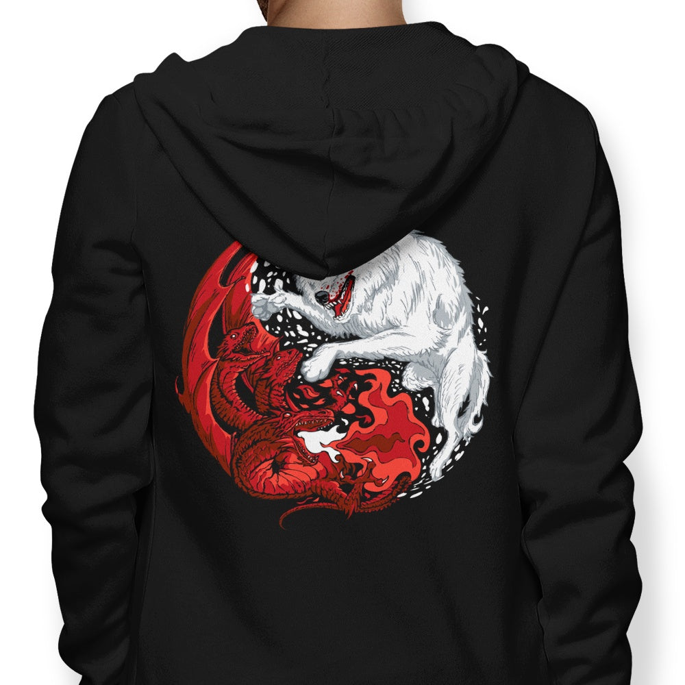 Ice and Fire - Adult & Kids T-Shirts, Sweatshirts & Hoodies apparel design preview 1