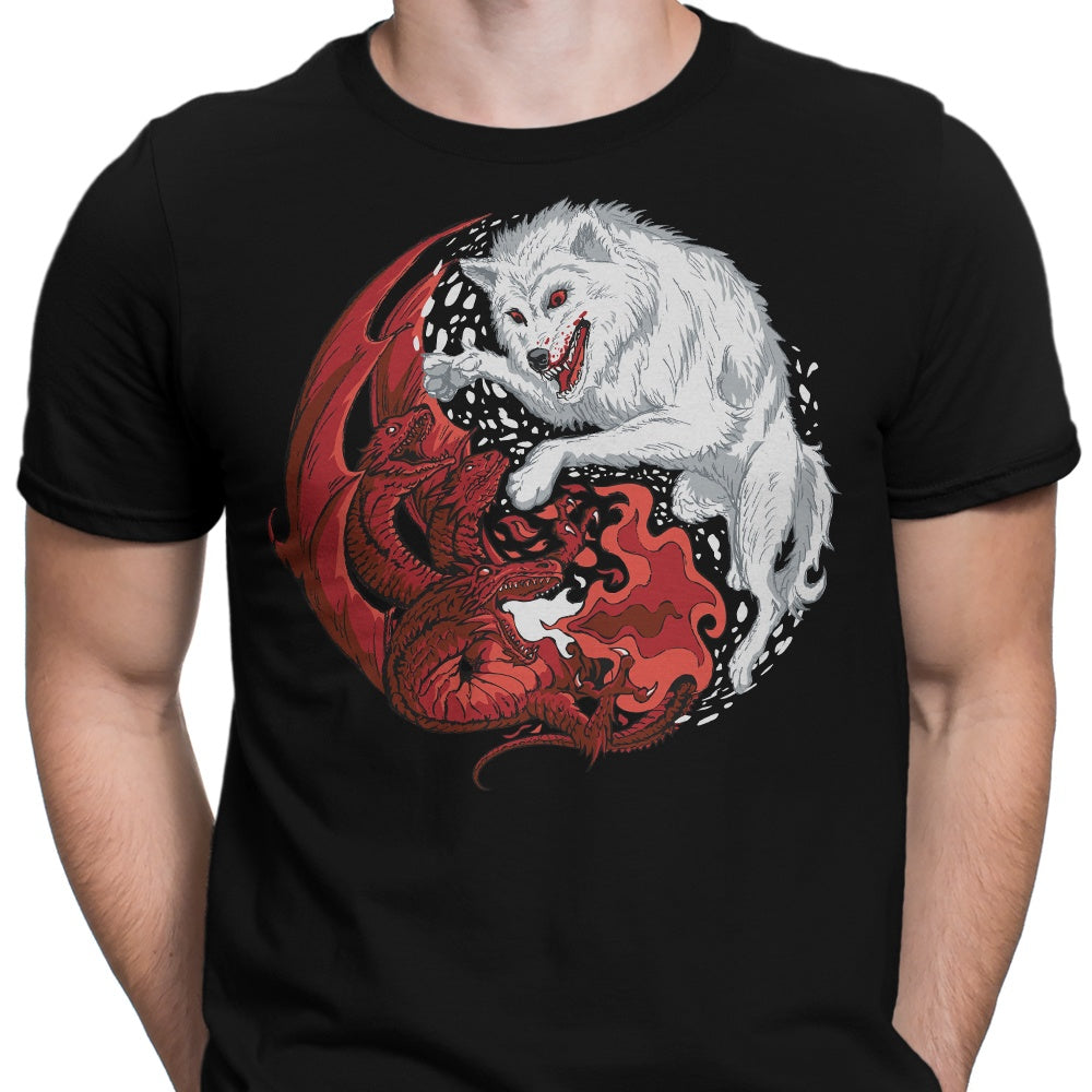 Ice and Fire Men's Apparel - Adult & Kids T-Shirts, Sweatshirts & Hoodies apparel design preview 2