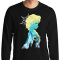 Ice Princess Silhouette - Adult & Kids T-Shirts, Sweatshirts & Hoodies apparel design preview 1