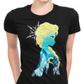 Ice Princess Silhouette Women's Apparel - Adult & Kids T-Shirts, Sweatshirts & Hoodies apparel design preview 1
