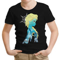 Ice Princess Silhouette Youth Apparel - Adult & Kids T-Shirts, Sweatshirts & Hoodies apparel design preview 1