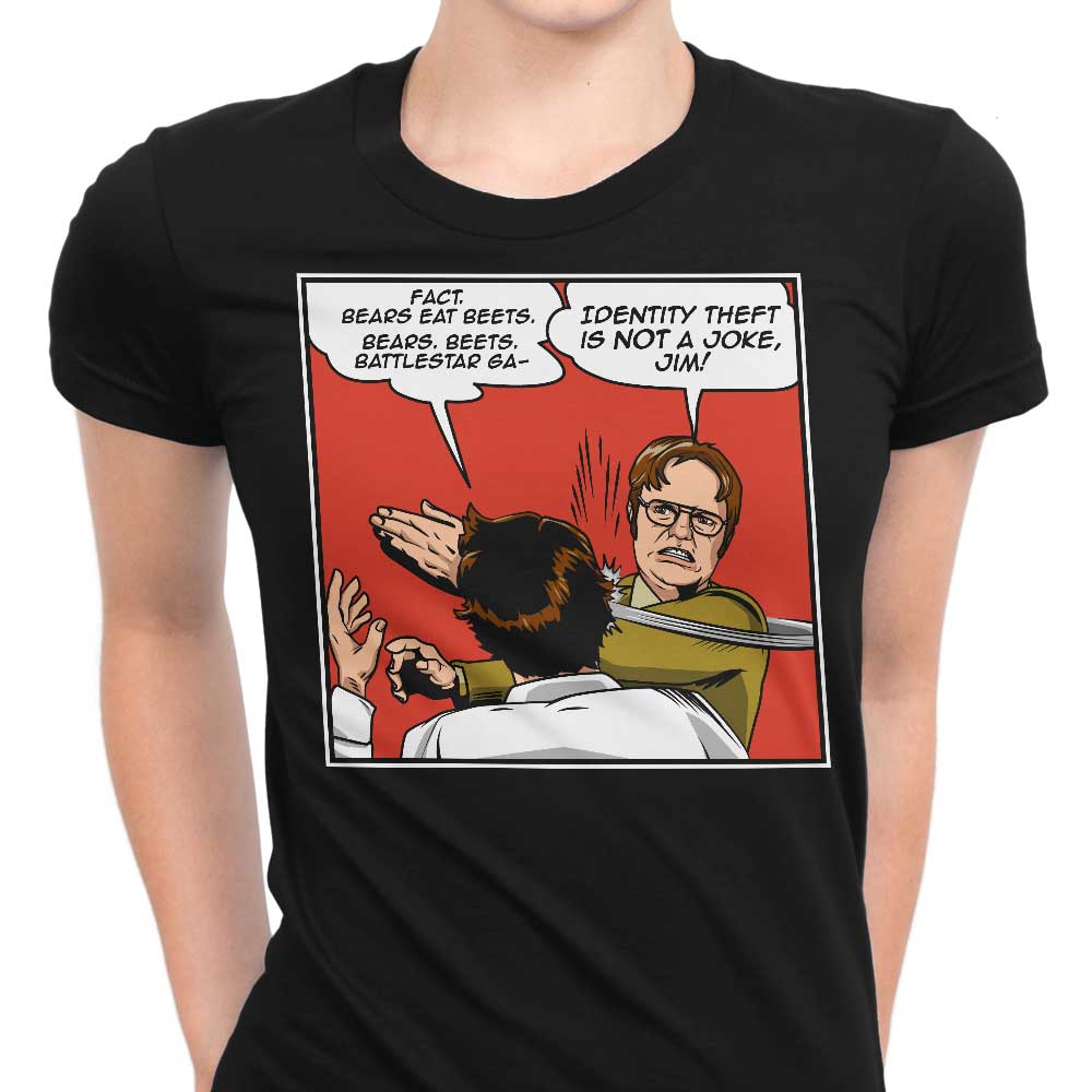 Identity Slap Women's Apparel - Adult & Kids T-Shirts, Sweatshirts & Hoodies apparel design preview 1