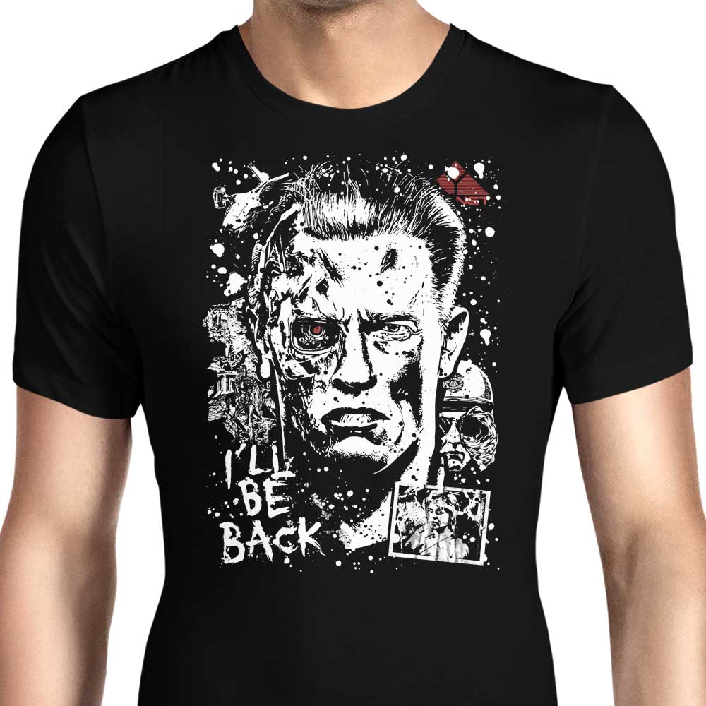 I'll Be Back Men's Apparel - Adult & Kids T-Shirts, Sweatshirts & Hoodies apparel design preview 1