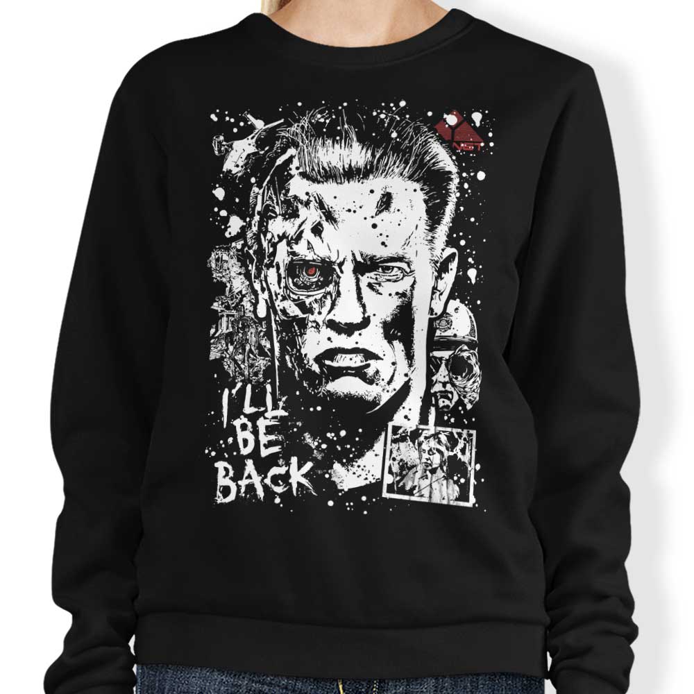 I'll Be Back - Adult & Kids T-Shirts, Sweatshirts & Hoodies apparel design preview 1
