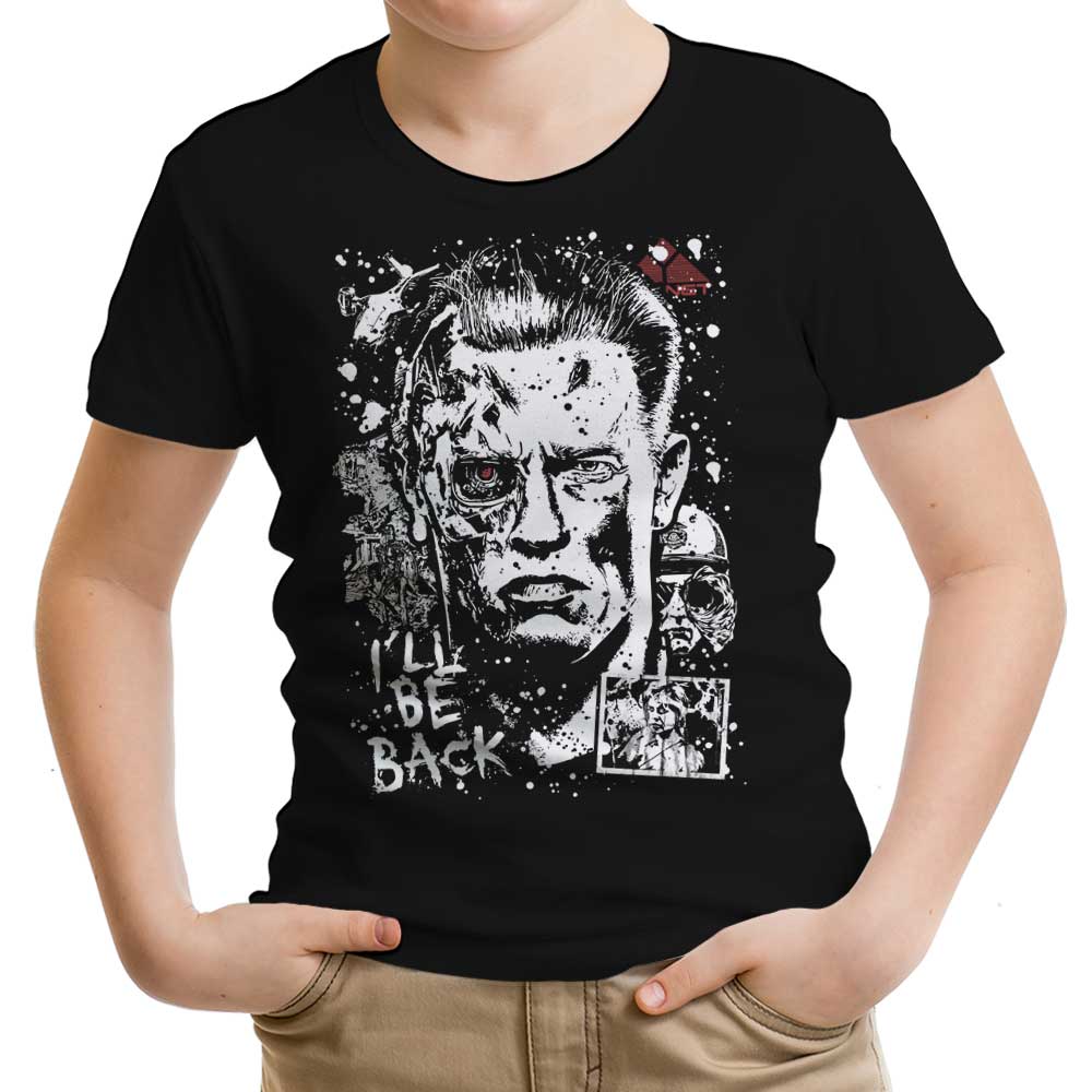I'll Be Back Youth Apparel - Adult & Kids T-Shirts, Sweatshirts & Hoodies apparel design preview 1