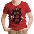 I'll Be Right Back Youth Apparel - Adult & Kids T-Shirts, Sweatshirts & Hoodies apparel design preview 1