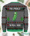 I’m A Pickle I’m Pickle Rick Christmas Sweater product image 2