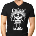 I'm Dead Inside Men's V-Neck - Adult & Kids T-Shirts, Sweatshirts & Hoodies apparel design preview 1