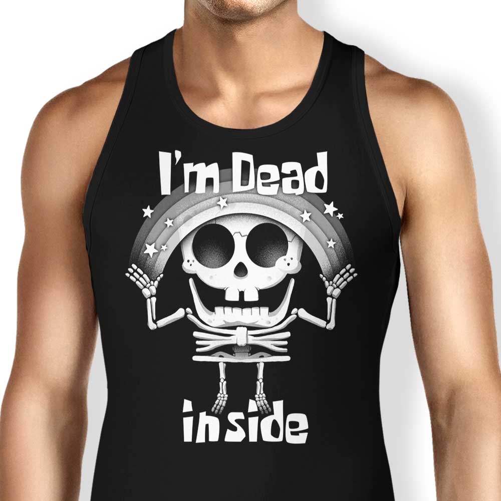 I'm Dead Inside Tank Top - Adult & Kids T-Shirts, Sweatshirts & Hoodies apparel design preview 1