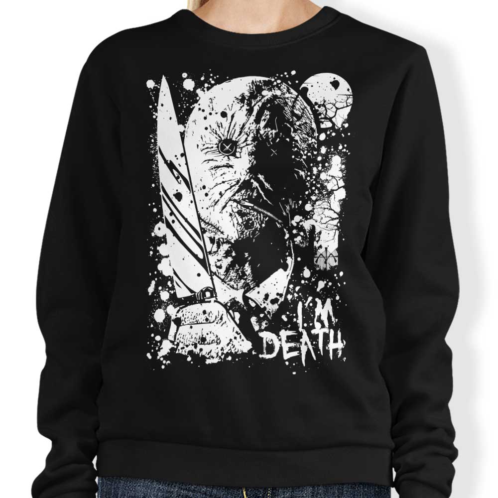 I'm Death - Adult & Kids T-Shirts, Sweatshirts & Hoodies apparel design preview 1